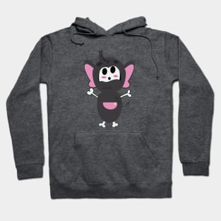 Cute skeletons doodle style Hoodie